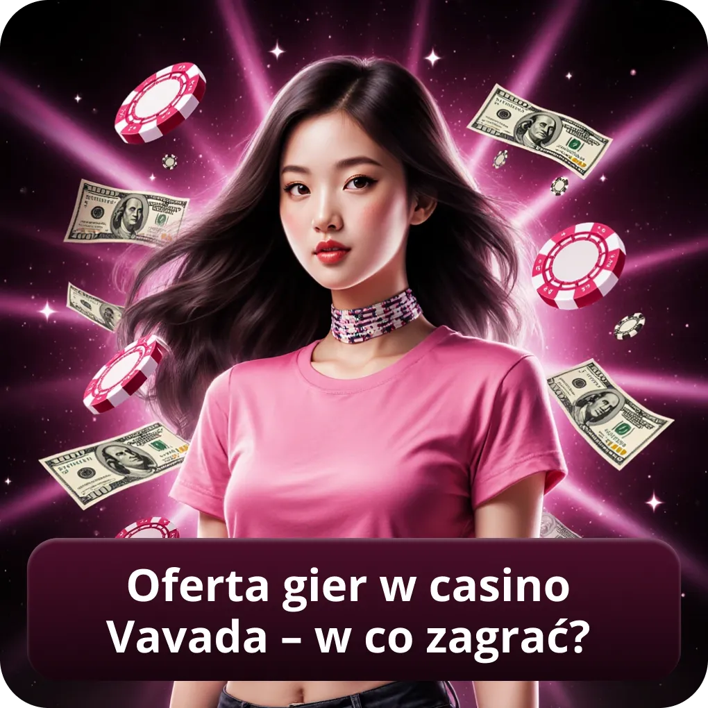 Oferta gier w casino Vavada – w co zagrać?